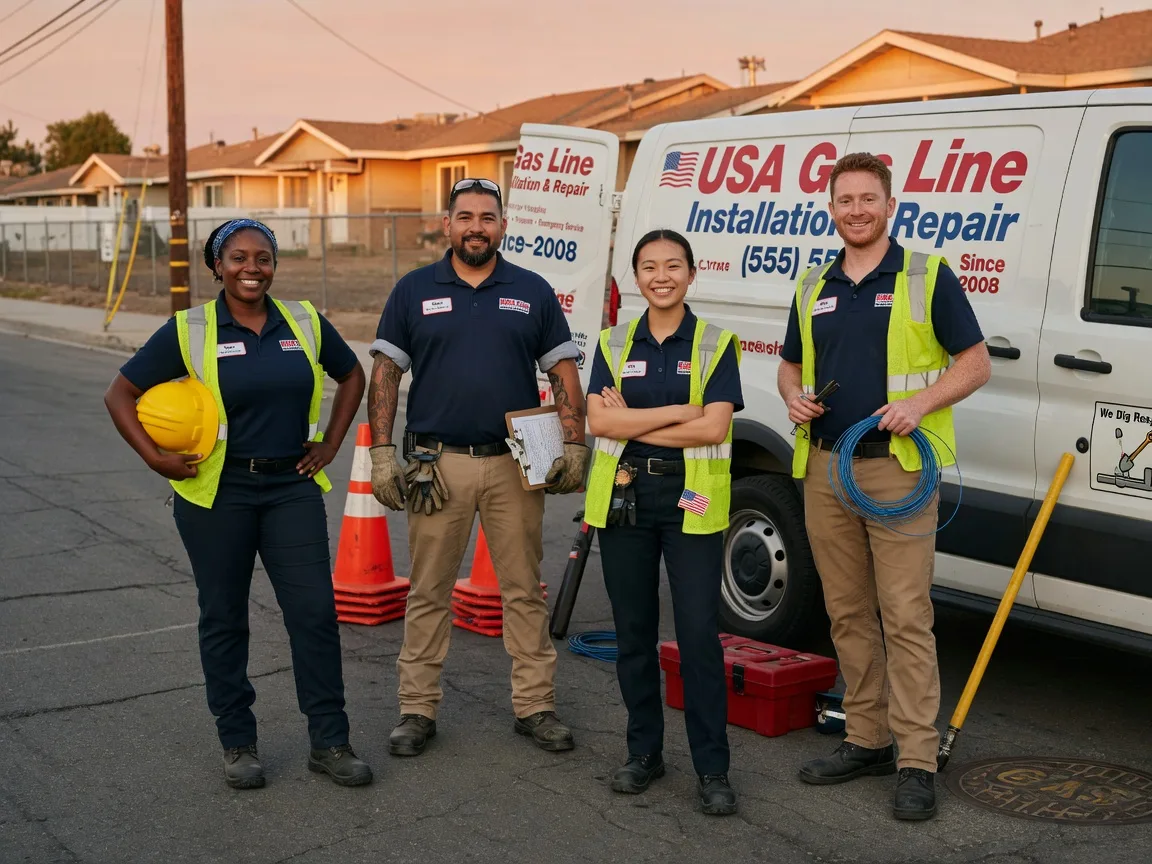 Gas Line Installation company in Richardton, ND